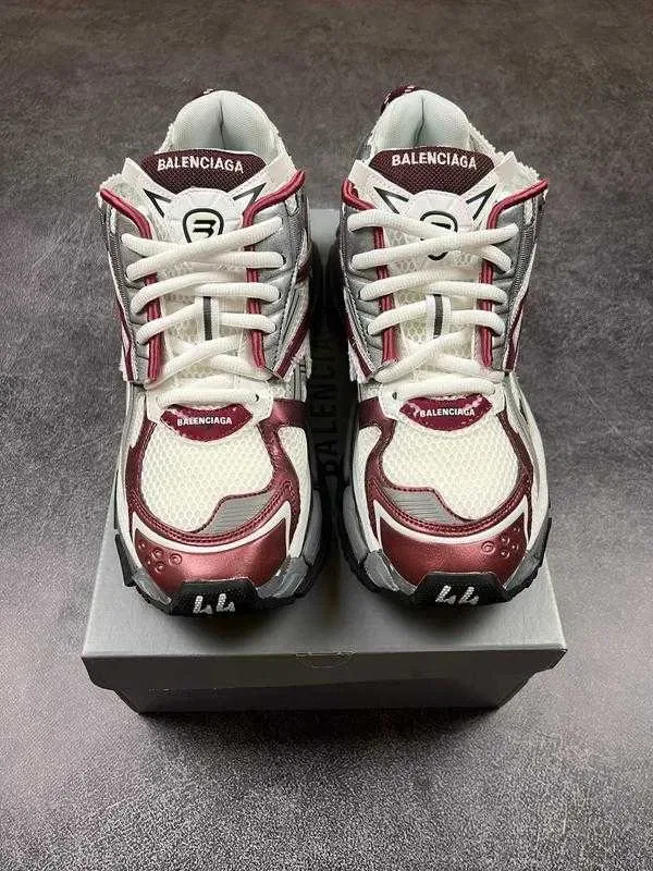 Кросівки Balenciaga Runner баленсіага раннер білі червоні з білим кросовки бленсиага раннер красные с белым свага опиум — фото 8
