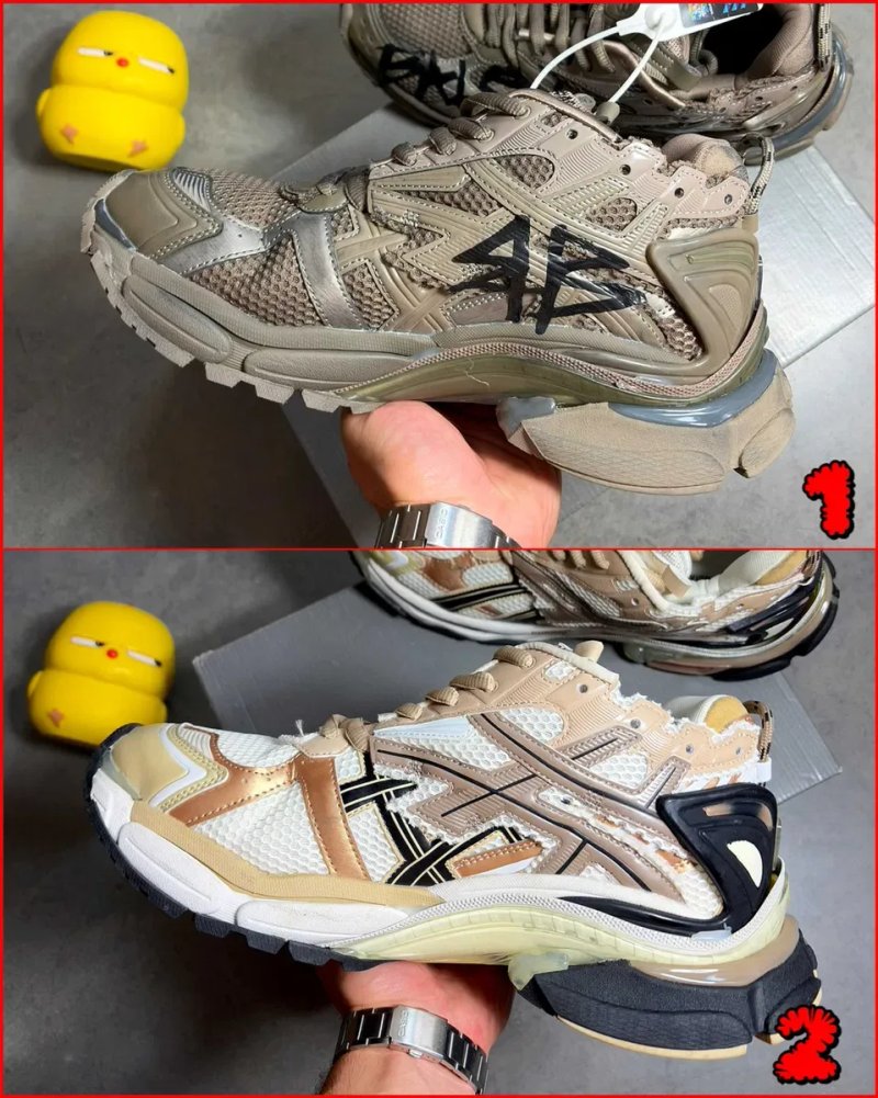 ‼️Кросівки Balenciaga Runner Brown Graffiti та Gold | Розміри 36 - 46 | Баленсіага Ранер ‼️ — фото 4
