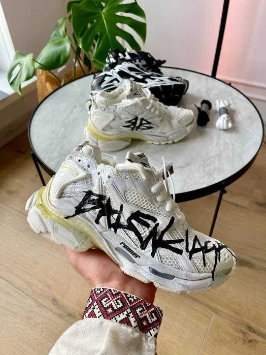 Кросівки Balenciaga Runner Trainer Logo (люкс якість) | Кроссовки жіночі чоловічі — фото 2