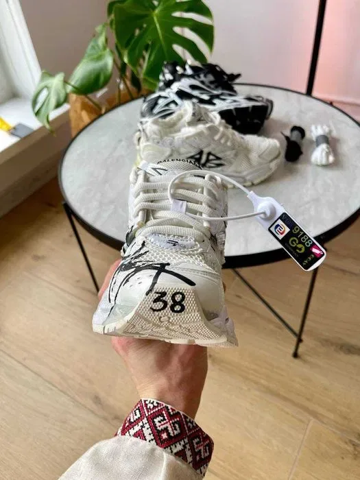 Кросівки Balenciaga Runner Trainer Logo (люкс якість) | Кроссовки жіночі чоловічі — фото 4