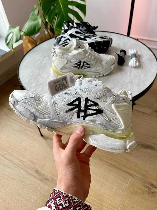 Кросівки Balenciaga Runner Trainer Logo (люкс якість) | Кроссовки жіночі чоловічі — фото 5