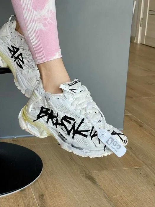 Кросівки Balenciaga Runner Trainer Logo (люкс якість) | Кроссовки жіночі чоловічі — фото 8