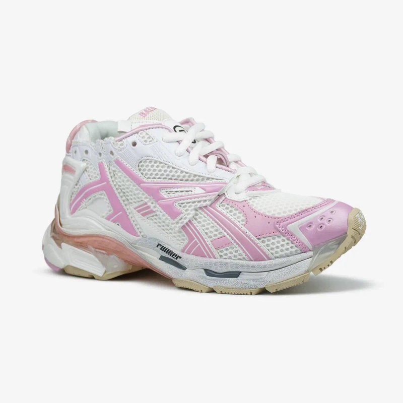 Кросівки Balenciaga Runner White/Pink (Люкс якість) | Кроссовки жіночі — фото 8