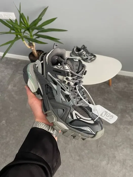 Кросівки Balenciaga Track 2.0 Blue/Grey premium | Кроссовки чоловічі жіночі — фото 2
