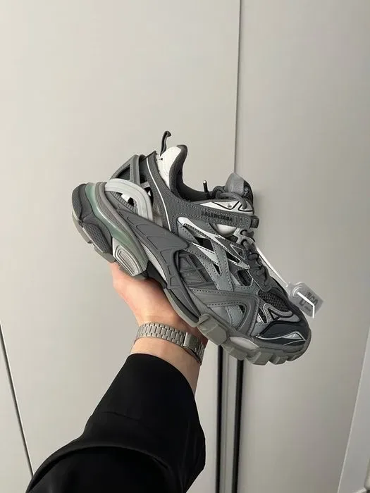 Кросівки Balenciaga Track 2.0 Blue/Grey premium | Кроссовки чоловічі жіночі — фото 3