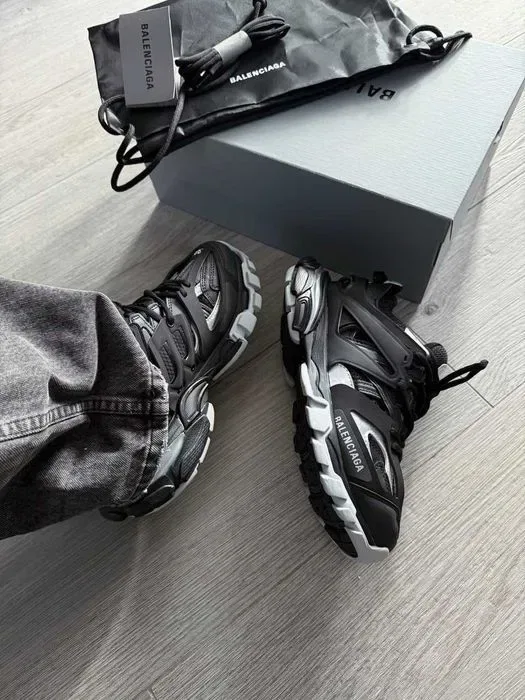 Кросівки Balenciaga Track 3.0 Sneaker in Black/silver premium | Кроссовки чоловічі жіночі — фото 6