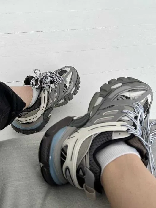 Кросівки Balenciaga Track Gray Luxe | Кроссовки жіночі чоловічі — фото 7