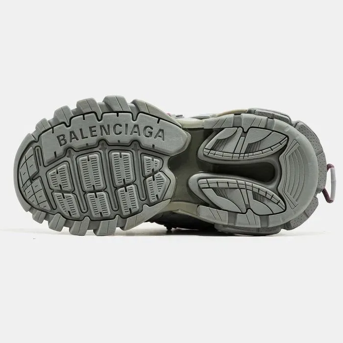 Кросівки Balenciaga Track Trail Laces Grey/Pink (Люкс якість) | Кроссовки жіночі — фото 2