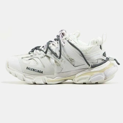 Кросівки Balenciaga Track Trail Laces WMNS White/lilac premium | Кроссовки жіночі