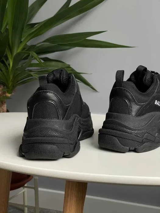 Кросівки Balenciaga Triple S V1 Black/White premium | Кроссовки жіночі чоловічі — фото 4