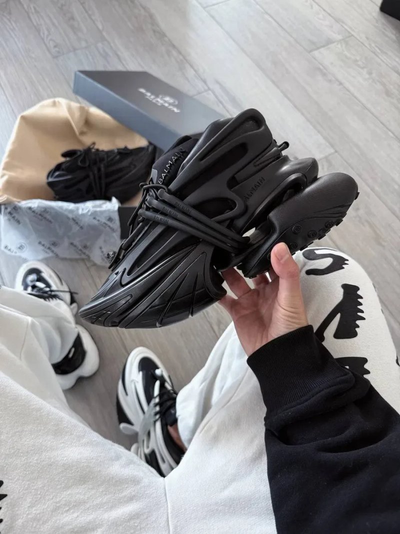 Кросівки Balmain Unicorn Low-Top premium | Кроссовки жіночі чоловічі — фото 3