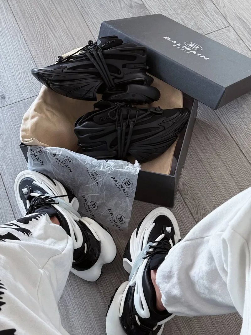 Кросівки Balmain Unicorn Low-Top premium | Кроссовки жіночі чоловічі — фото 8