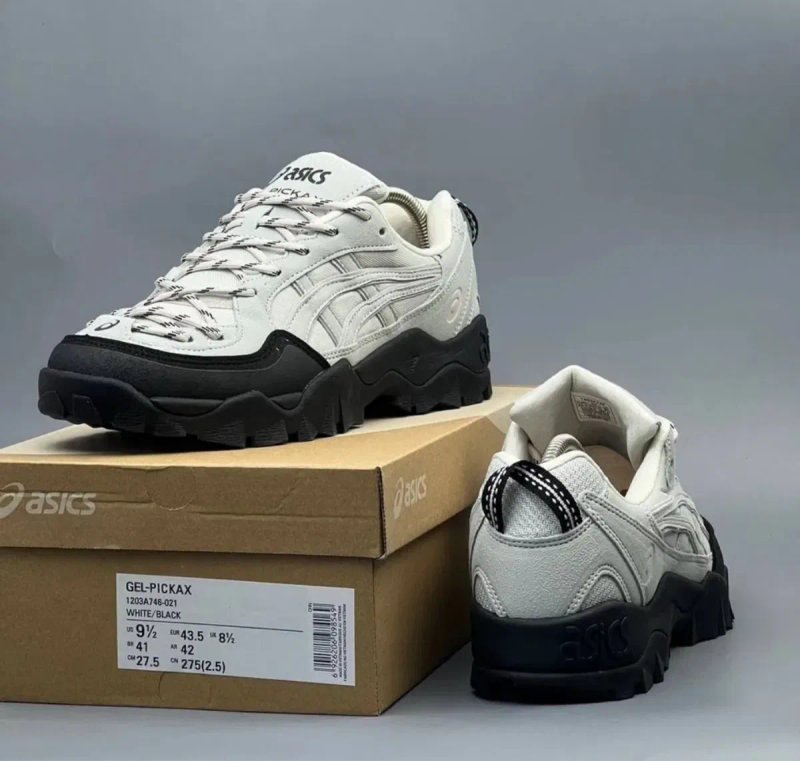 ‼️Кросівки Чоловічі Asics  Gel-Pickax Black 41-45 — фото 5
