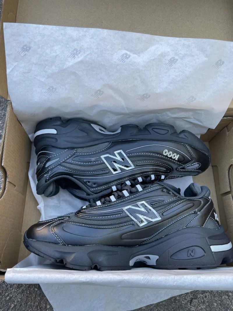 Кросівки чоловічі кроссовки New balance 1000 Black — фото 7