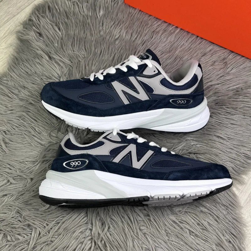 Кросівки чоловічі New Balance 990V6 Blue, розміри (41-45) — фото 7