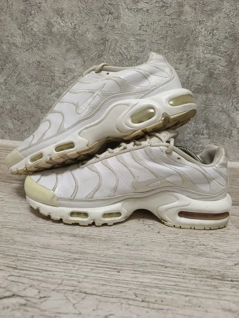 Кросівки чоловічі Nike Air Max Plus White Aj2029-100 — фото 6