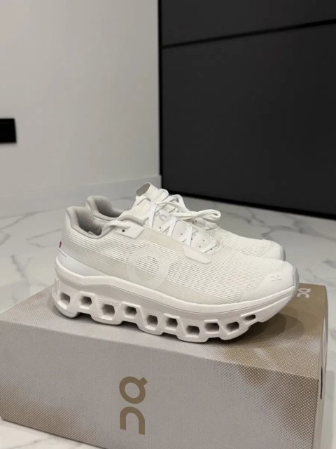 Кросівки чоловічі On Running Cloudmonster Void White 42