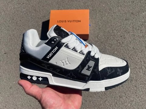 Кросівки чоловічі та жіночі Louis Vuitton trainer sneaker Луи Витон 36-45.