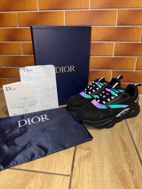 Кросівки Christian Dior B22 / діор 622 крістіан чорні HOBI 39-45
