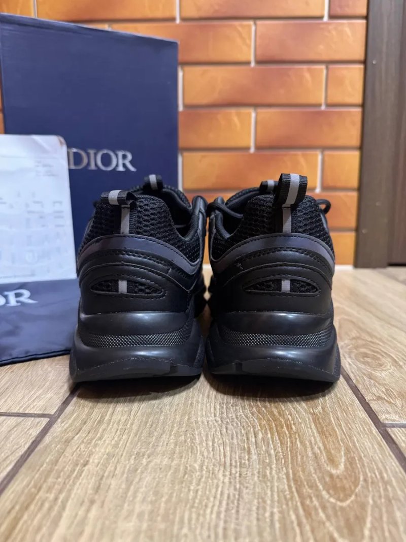 Кросівки Christian Dior B22 / діор 622 крістіан чорні HOBI 39-45 — фото 2