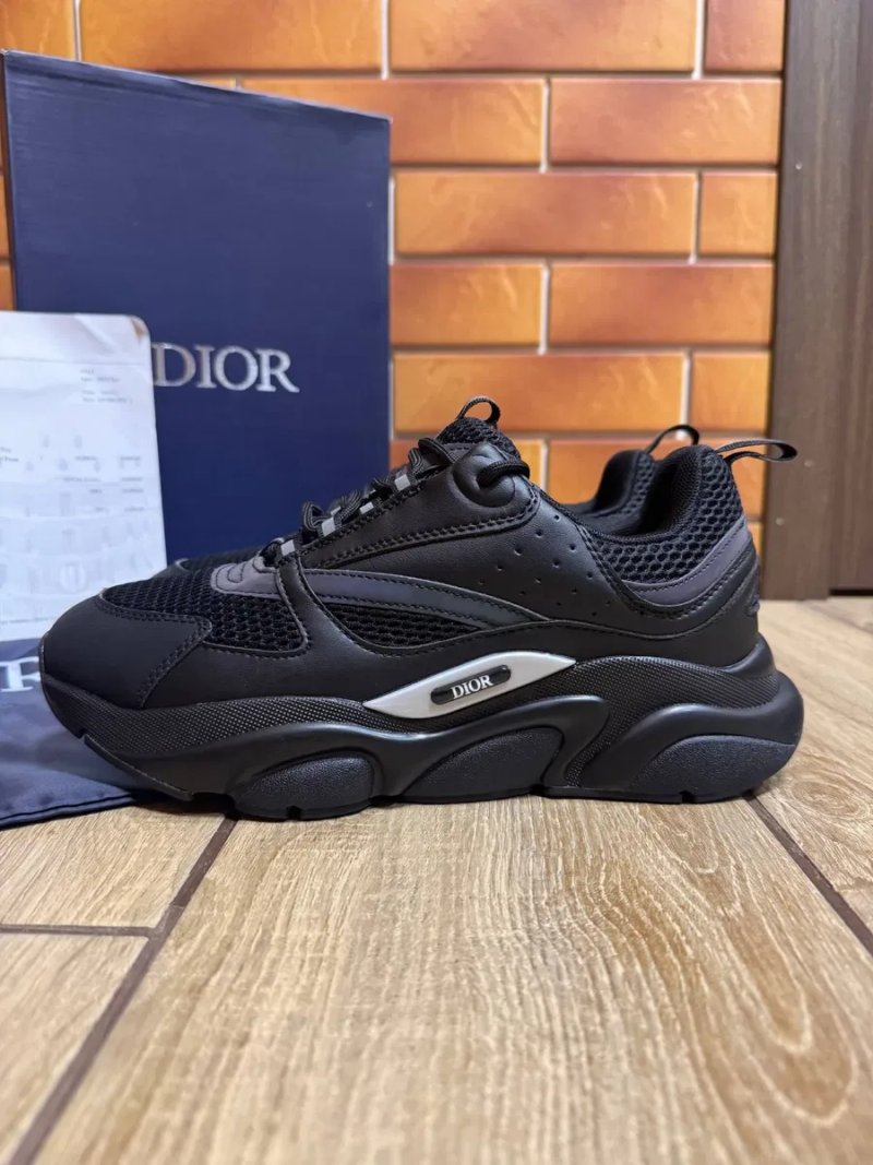 Кросівки Christian Dior B22 / діор 622 крістіан чорні HOBI 39-45 — фото 3