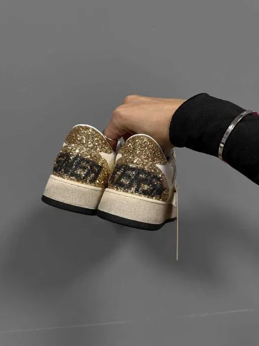 Кросівки Golden Goose GGDB Ballstar Golden Cream (Люкс якість) | Кроссовки жіночі — фото 5