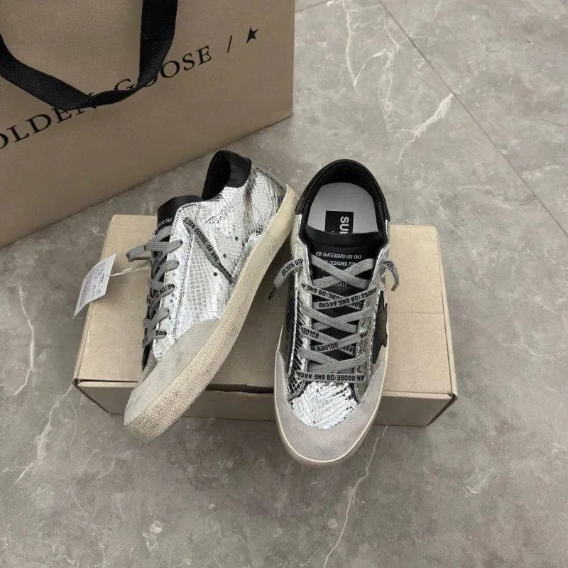 Кросівки Golden Goose Grey/ Кеди Голден Гус сірі/ Super-star/ GG/ UGG — фото 3