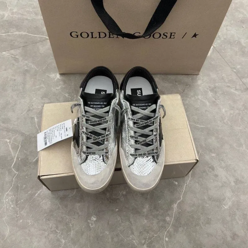 Кросівки Golden Goose Grey/ Кеди Голден Гус сірі/ Super-star/ GG/ UGG — фото 4