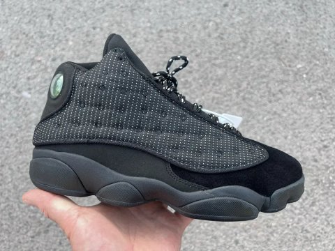 Кросівки Jordan 13 Retrp Black Cat чорні, черные