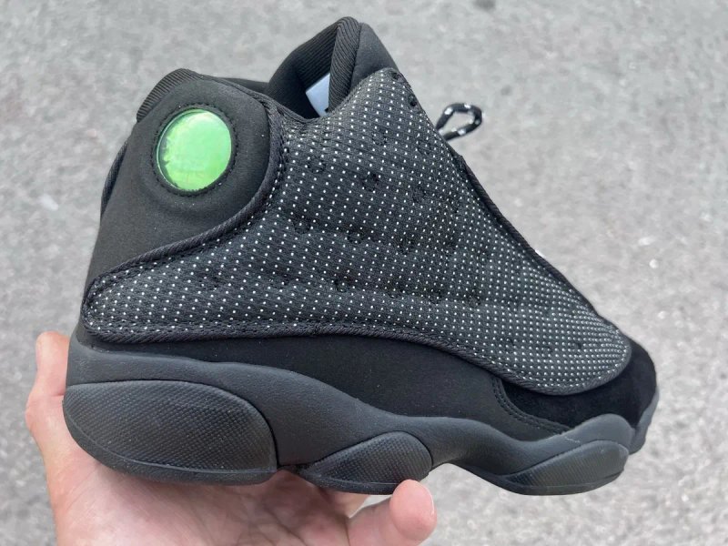 Кросівки Jordan 13 Retrp Black Cat чорні, черные — фото 2