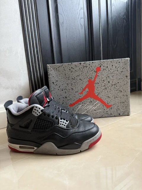 Кросівки Jordan 4 Retro Bred Reimagined Fv5029-006 Оригинал