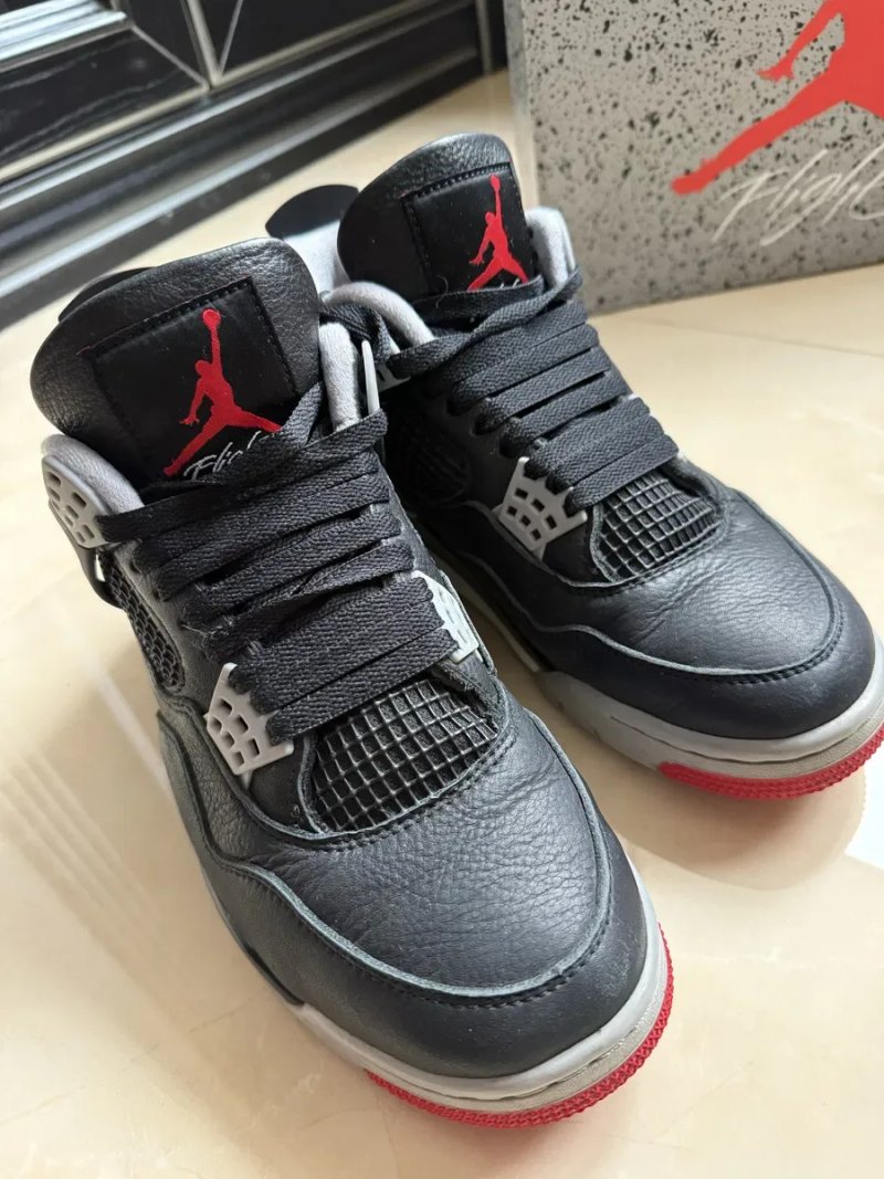 Кросівки Jordan 4 Retro Bred Reimagined Fv5029-006 Оригинал — фото 2
