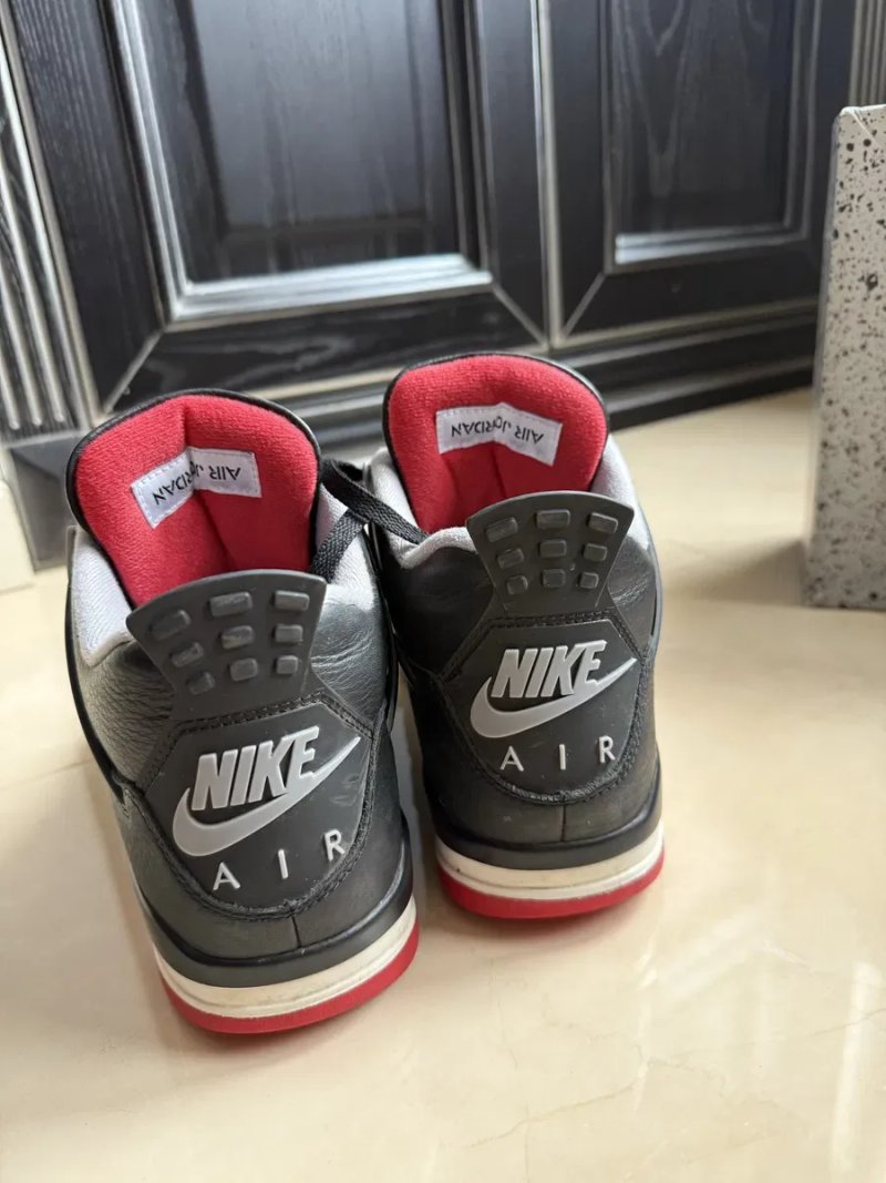 Кросівки Jordan 4 Retro Bred Reimagined Fv5029-006 Оригинал — фото 3