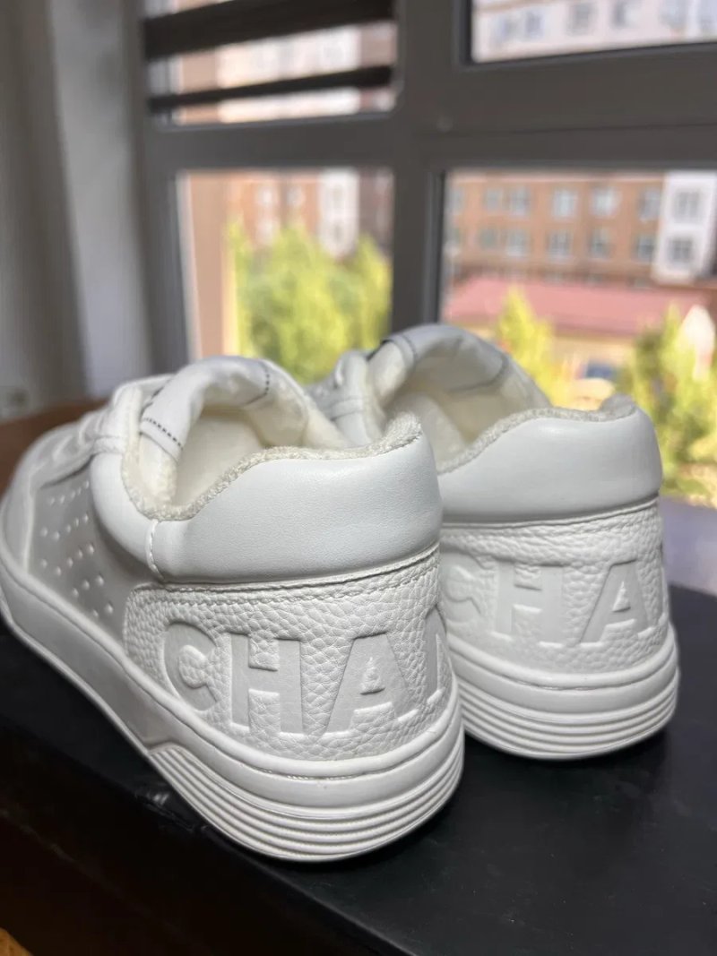 Кросівки/Кеди жіночі Chanel Шанель 36-40 р базові кеди white black shoes  в наявності — фото 4