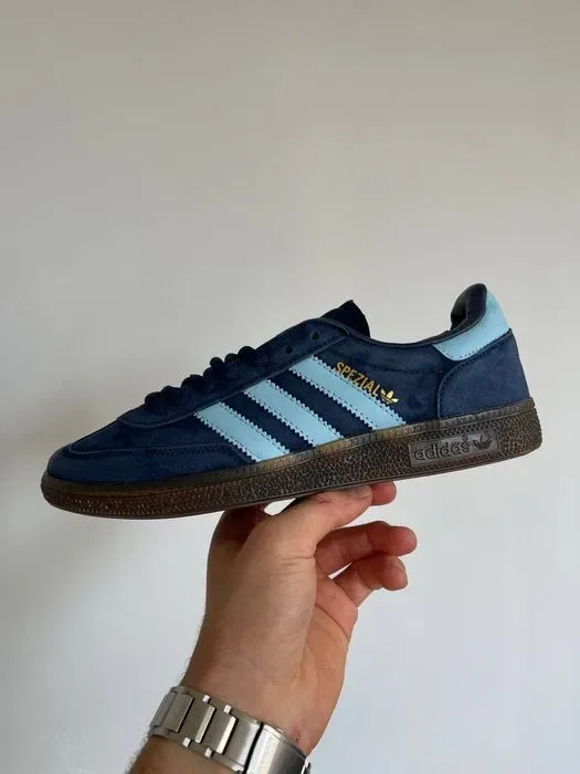 Кросівки Кроссовки Adidas Handball Spezial Blue Синий Синій Кросовки повсякденні — фото 7