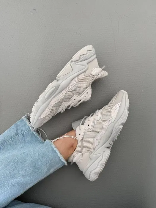 Кросівки Кроссовки Adidas Ozweego Adiprene Beige Бежевый Бежевий Кросовки повсякденні — фото 4