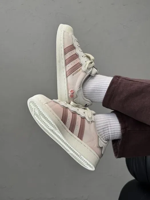 Кросівки Кроссовки Adidas Superstar Sakura Pink Розовый Рожевий Кросовки повсякденні — фото 3