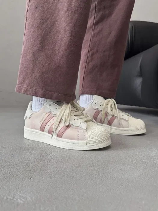 Кросівки Кроссовки Adidas Superstar Sakura Pink Розовый Рожевий Кросовки повсякденні — фото 6