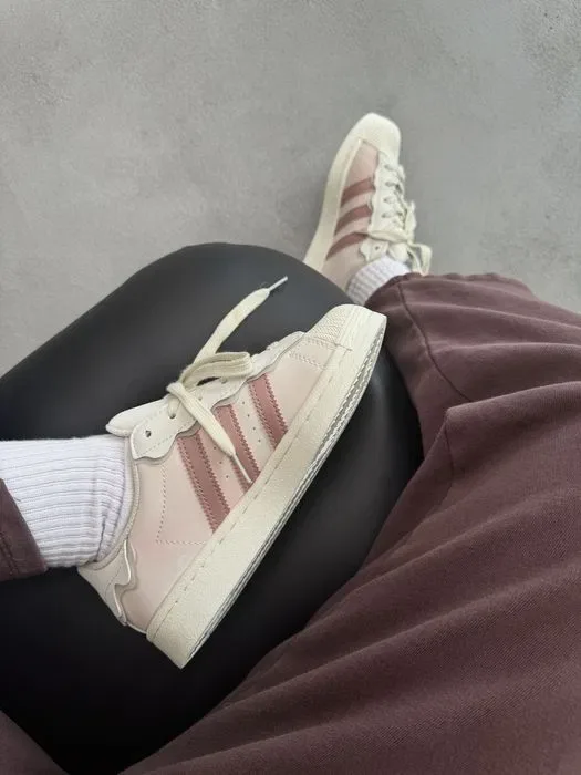 Кросівки Кроссовки Adidas Superstar Sakura Pink Розовый Рожевий Кросовки повсякденні — фото 7
