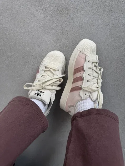 Кросівки Кроссовки Adidas Superstar Sakura Pink Розовый Рожевий Кросовки повсякденні — фото 8