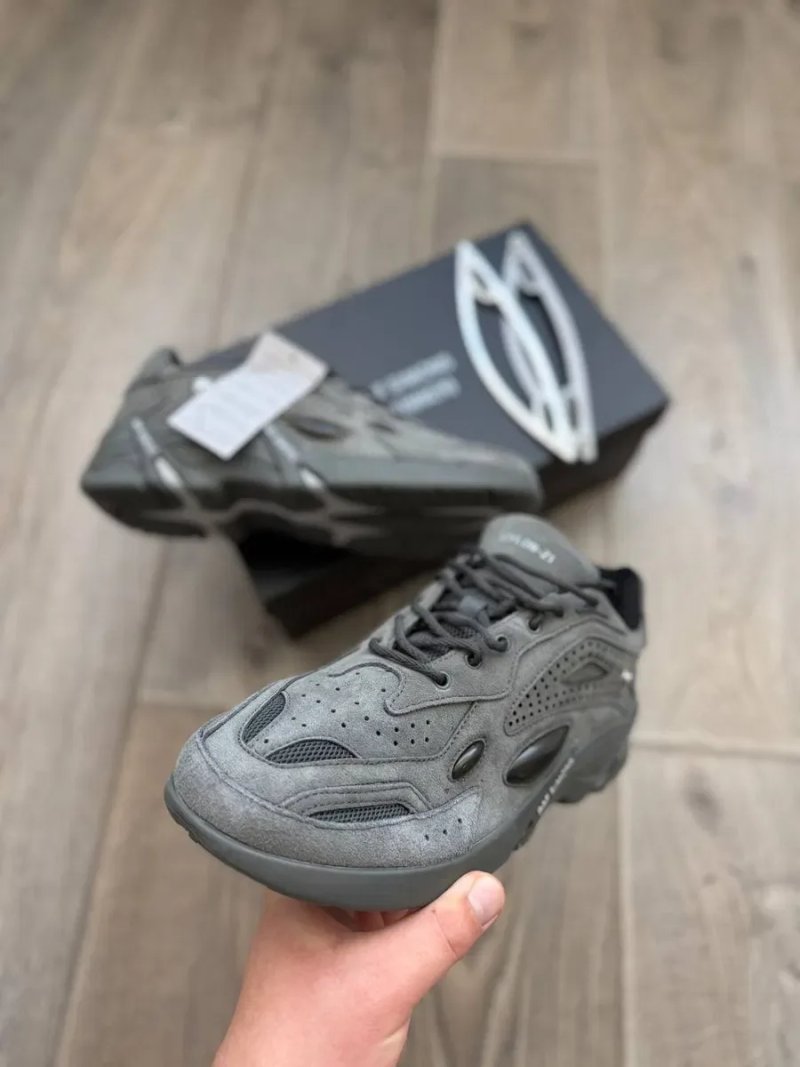 Кросівки Кроссовки Adidas x Raf Simons Ozweego Cylon-21 Grey Сірий Серый Кросовки демісезон — фото 6