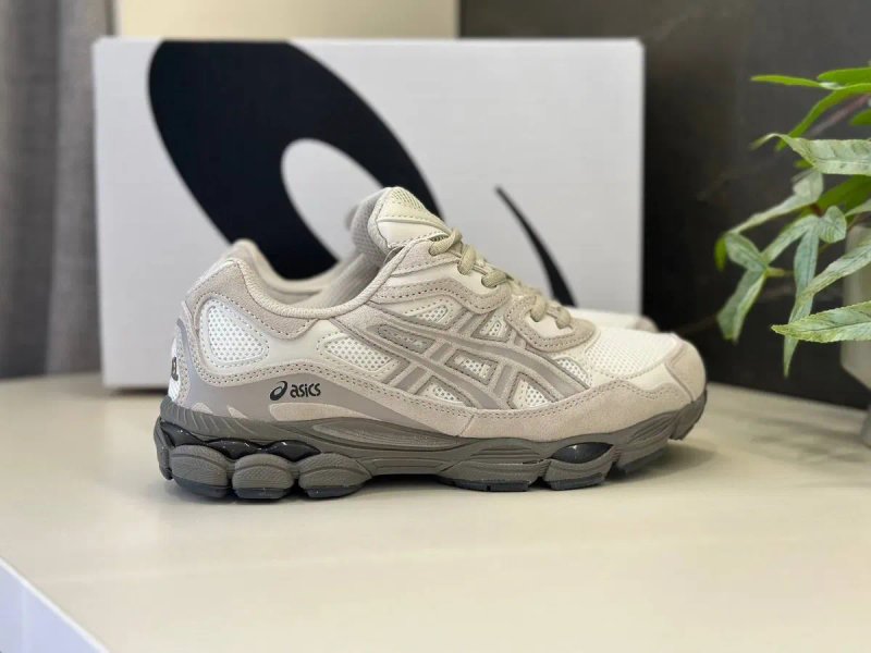 Кросівки Кроссовки Asics Gel-NYC Cream Putty Кремовый Кремовий Кросовки демісезон — фото 2