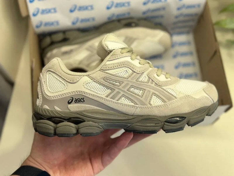 Кросівки Кроссовки Asics Gel-NYC Cream Putty Кремовый Кремовий Кросовки демісезон — фото 6