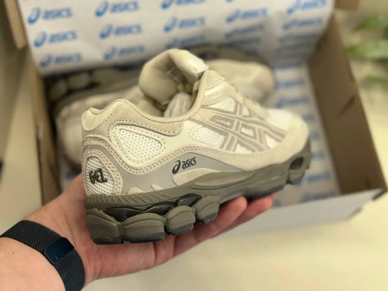Кросівки Кроссовки Asics Gel-NYC Cream Putty Кремовый Кремовий Кросовки демісезон — фото 7