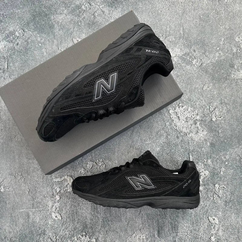 Кросівки Кроссовки New Balance 204L Black Чёрный Чорний Кросовки демісезон — фото 3