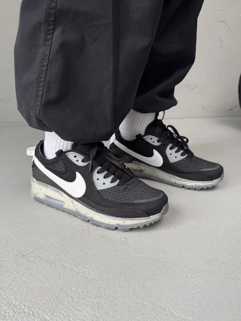 Кросівки Кроссовки Nike Air Max Terrascape 90 Black White Чорний Чёрные Кросовки демісезон — фото 6