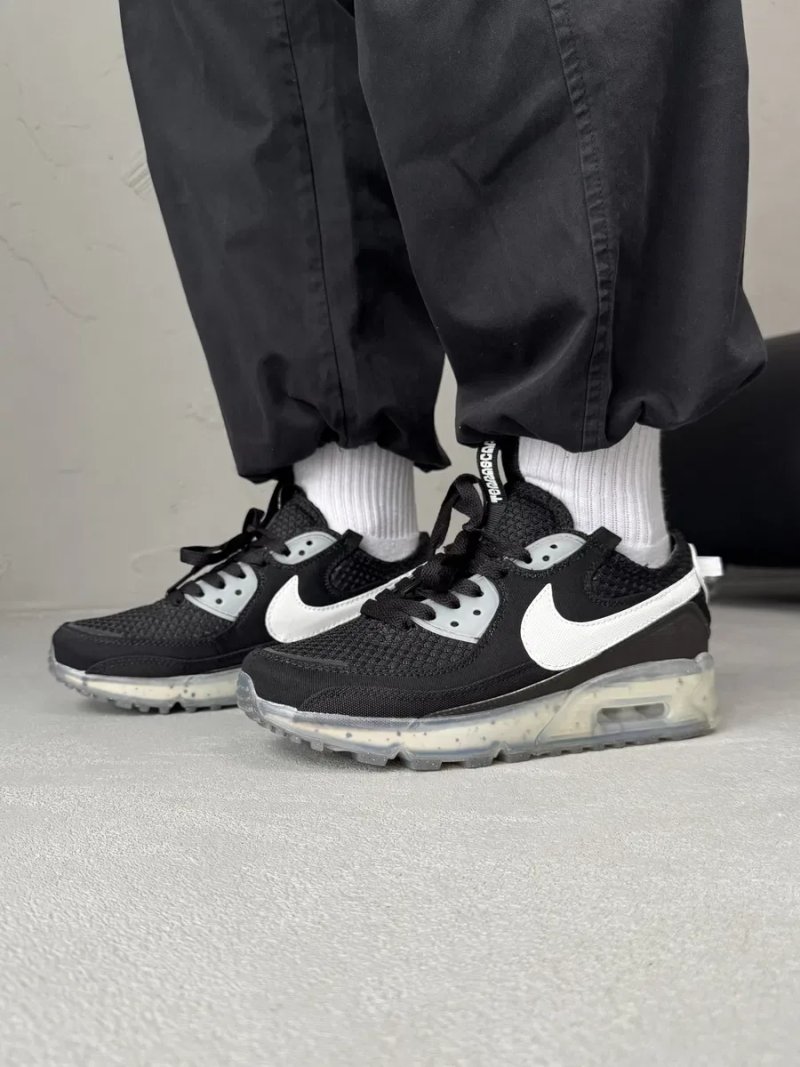 Кросівки Кроссовки Nike Air Max Terrascape 90 Black White Чорний Чёрные Кросовки демісезон — фото 8