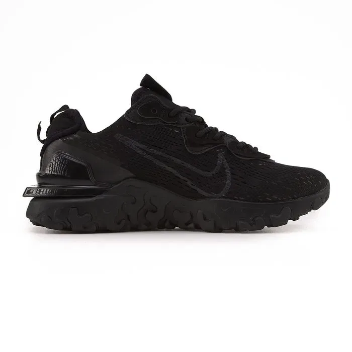 Кросівки Кроссовки Nike React Vision Black Чорний Чёрный Кросовки демісезон — фото 2