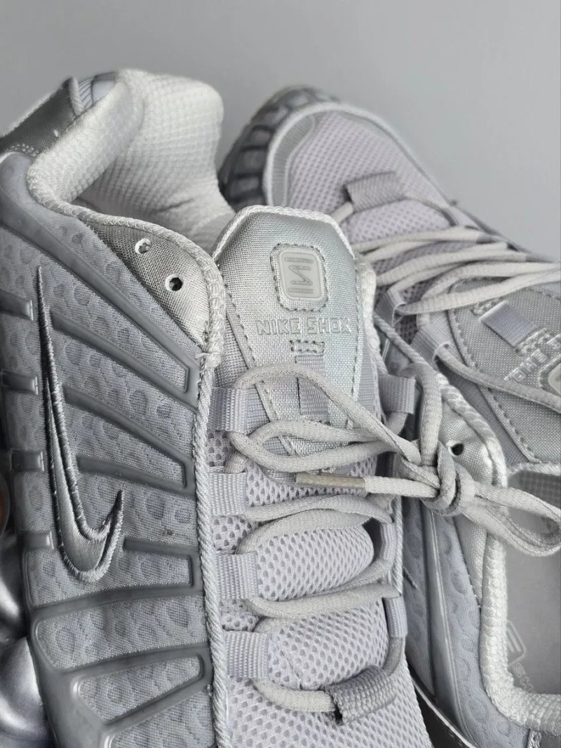 Кросівки Кроссовки Nike Shox Metallic Grey Серый Сірий Кросовки демісезон — фото 2