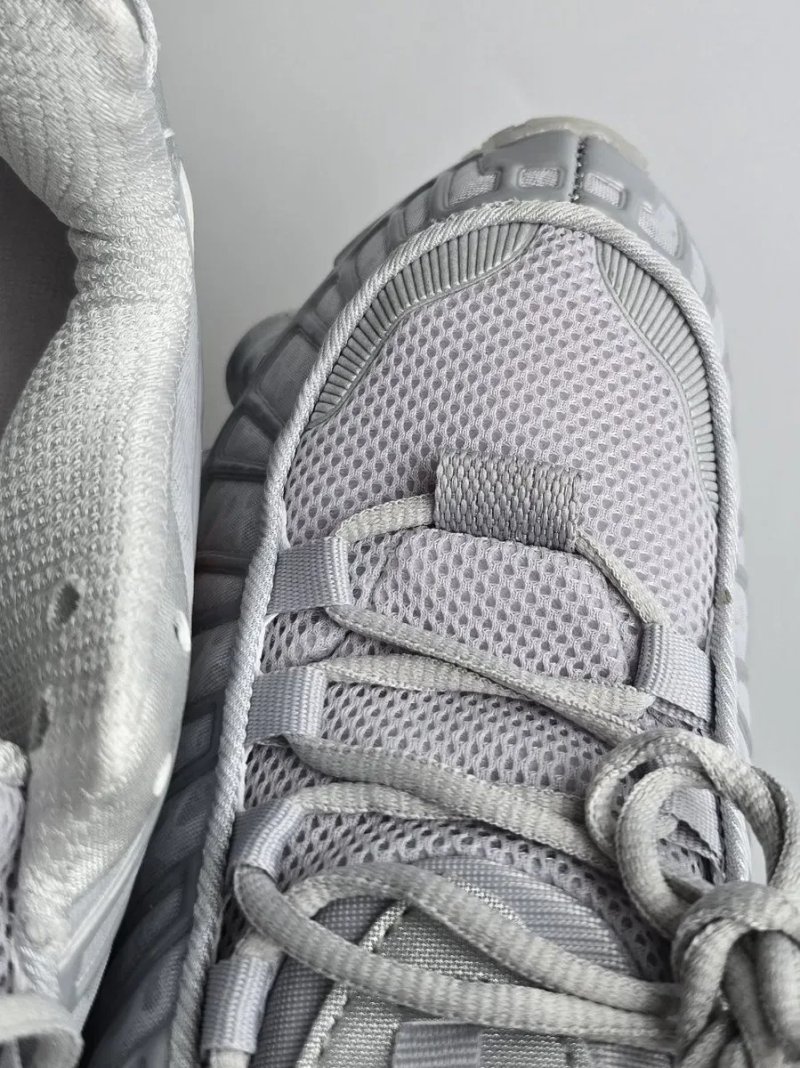 Кросівки Кроссовки Nike Shox Metallic Grey Серый Сірий Кросовки демісезон — фото 3